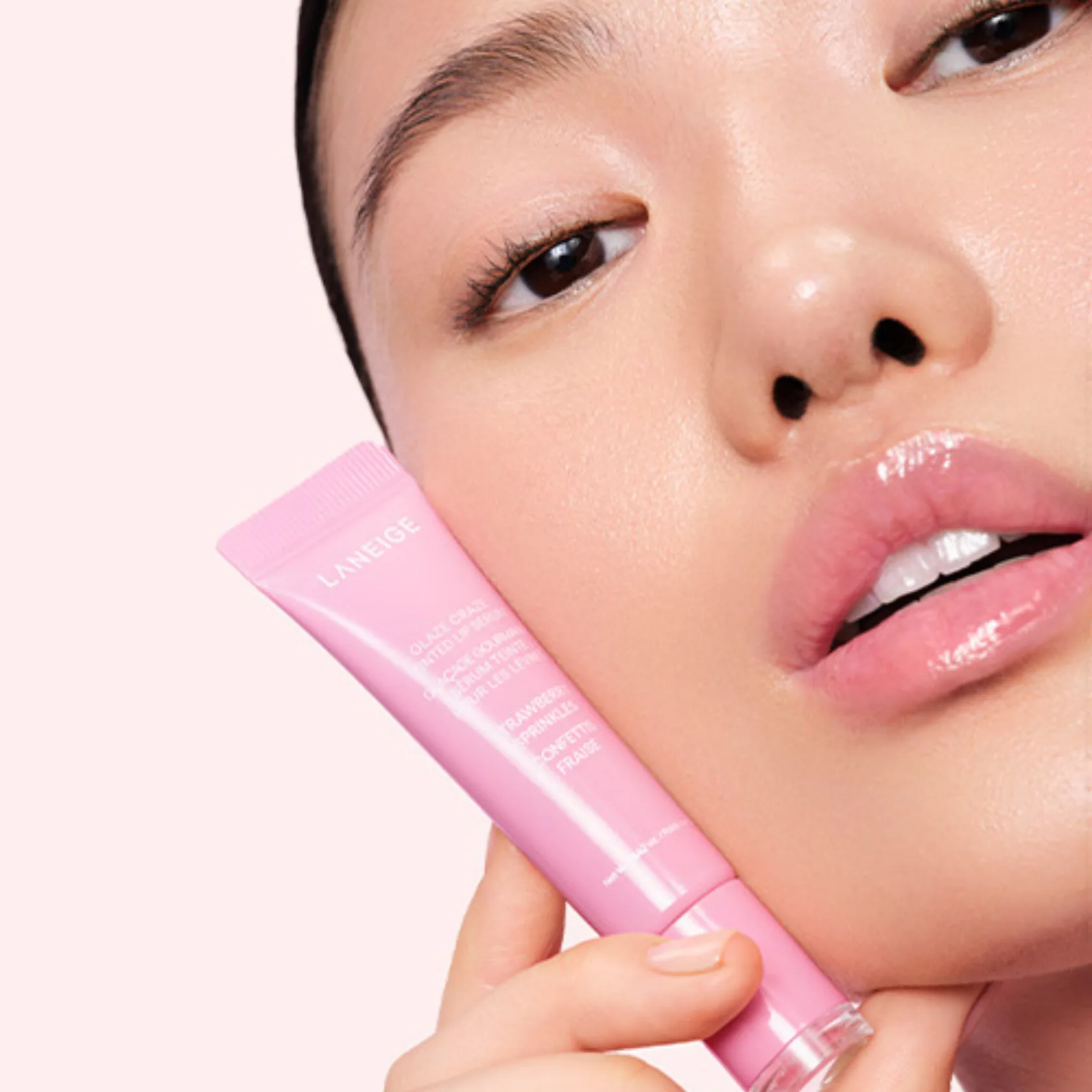 LANEIGE GLAZE CRAZE TINTED LIP SERUM - Strawberry Sprinkles
