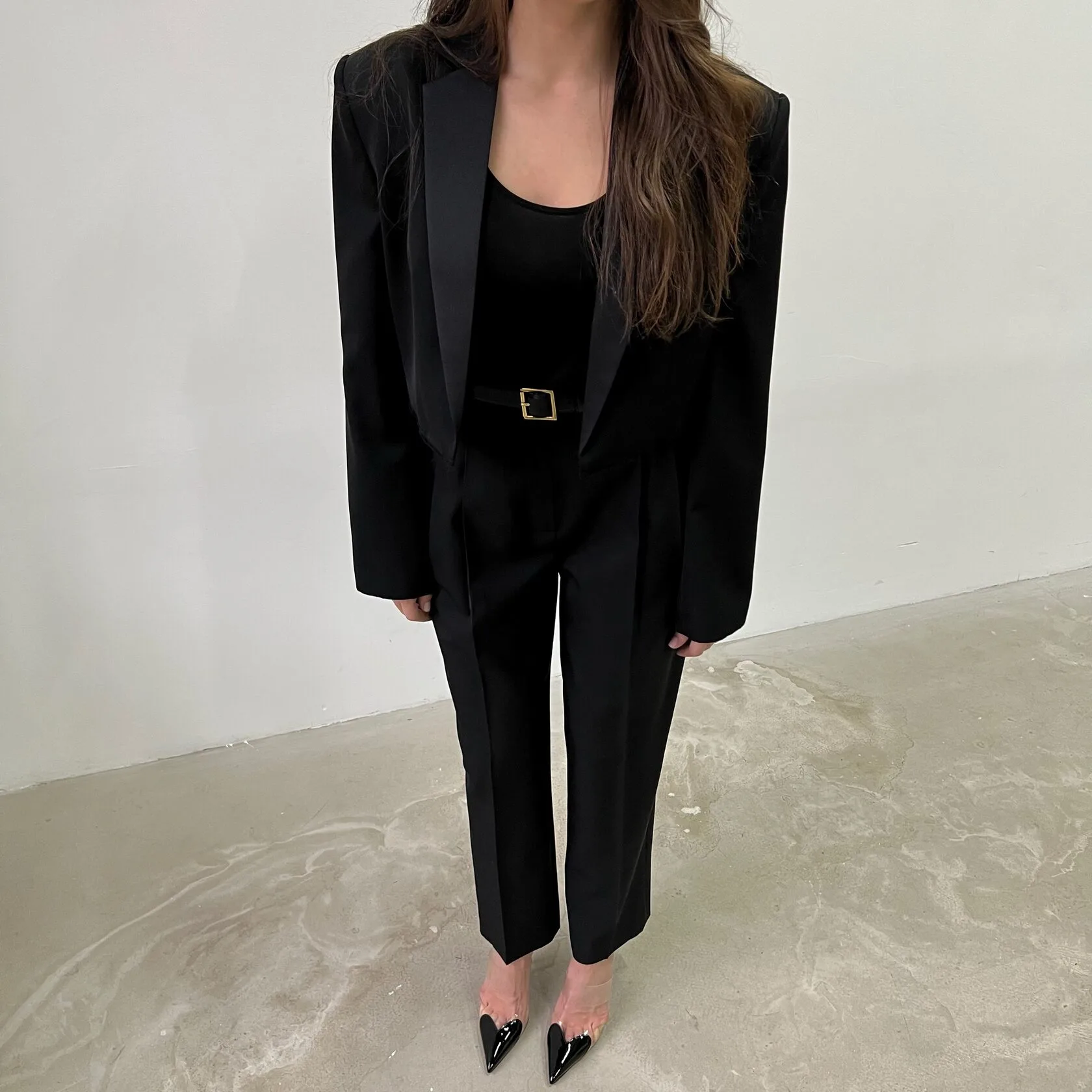 ЖАКЕТ "CROP DAMAGED JACKET"
