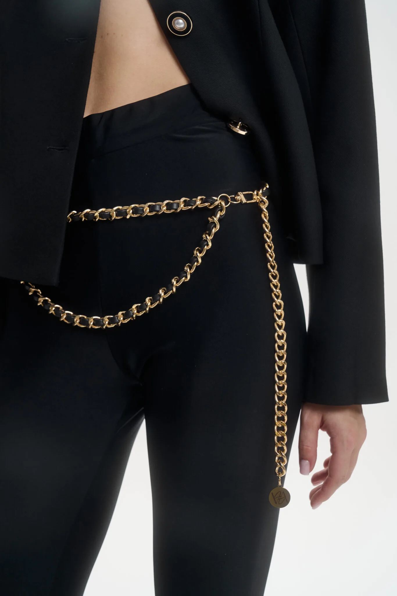 Пояс BLACK CHAIN (one size)