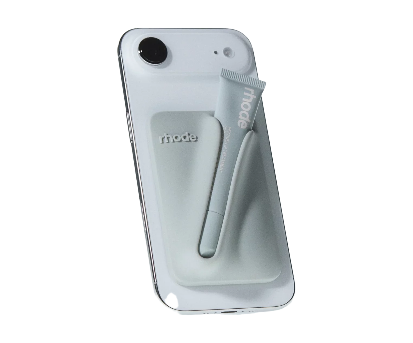 RHODE SNAP-ON LIP CASE GREY