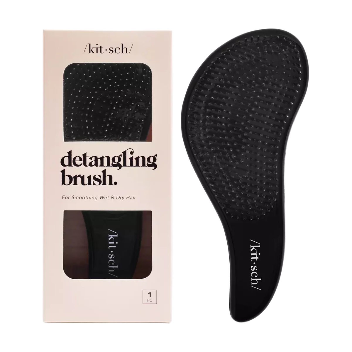 KITSCH DETANGLING BRUSH BLACK