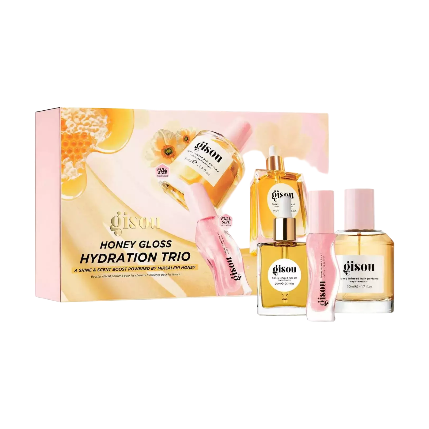 GISOU HONEY GLOSS HYDRATION TRIO