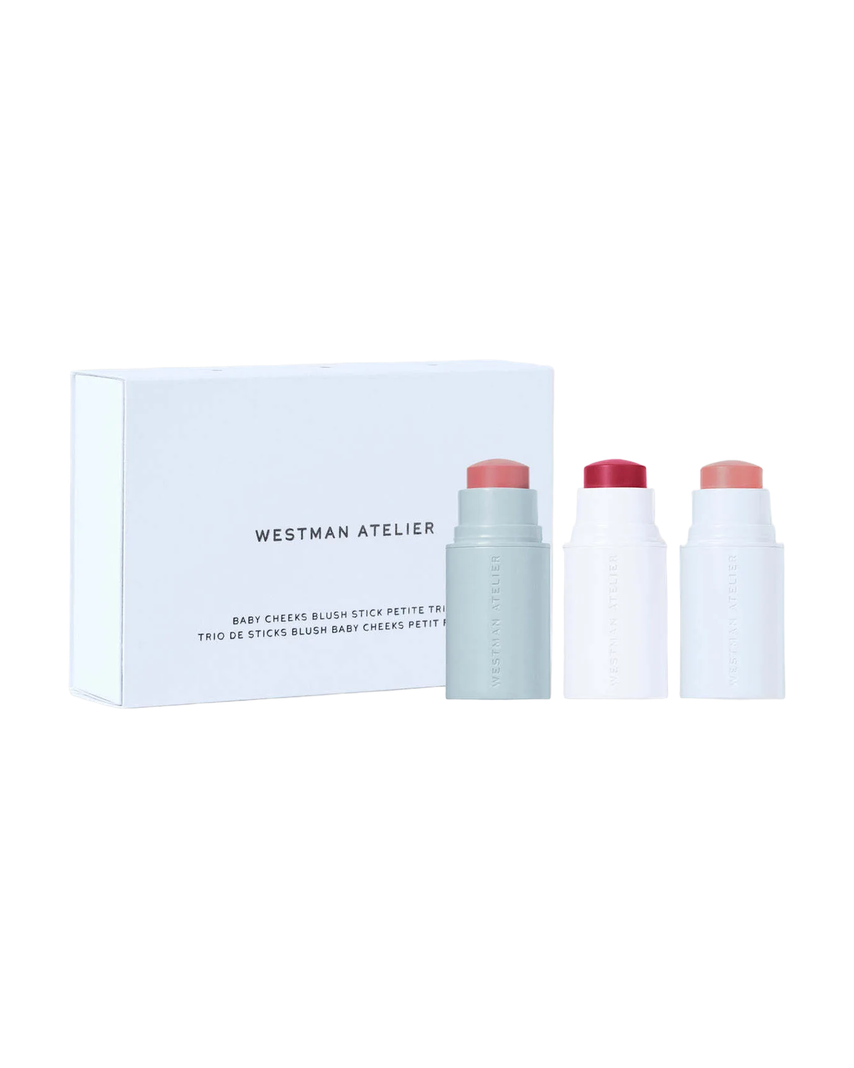 WESTMAN ATELIER BABY CHEEKS BLUSH STICK PETITE TRIO