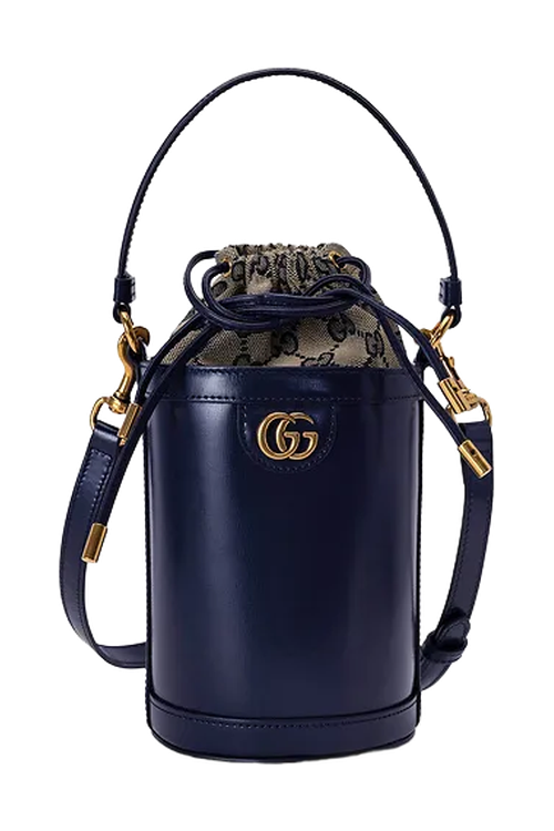 Сумка из кожи Gucci на BABOCHKA.RU, арт. 760201AADPS, цвет Синий, цена 300300