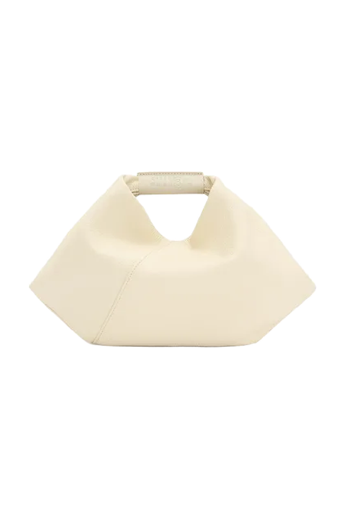 Сумка из кожи MM6 на BABOCHKA.RU, арт. SB5WD0029 P7255, цвет Бежевый, цена 50800