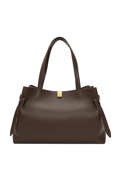 Сумка Gyoza Tote Yuzefi на BABOCHKA.RU, арт. YUZPF25-HB-GZT-L038, цвет Коричневый, цена 60400