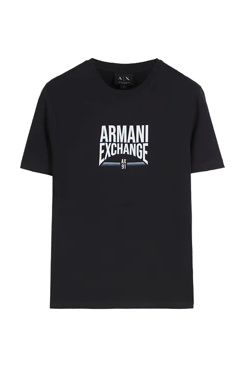 Футболка с логотипом Armani Exchange на BABOCHKA.RU, арт. XM002452 AF10334, цвет , цена 5810