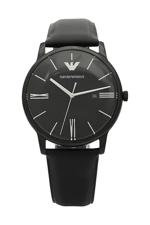 Часы с кожаным ремешком Emporio Armani на BABOCHKA.RU, арт. AR11573, цвет , цена 33500