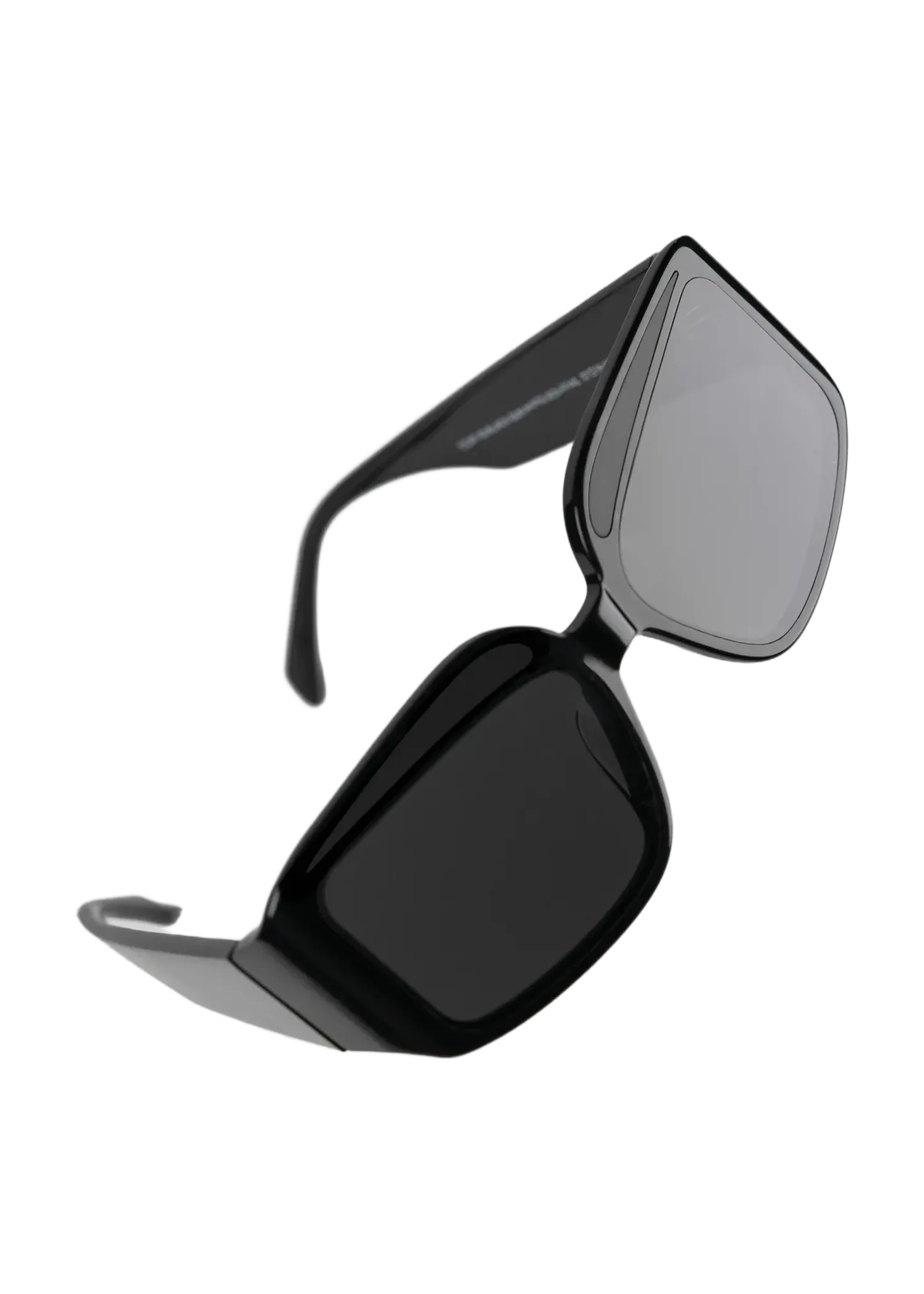 Очки с бровями Fakoshima x ChernimCherno (BLACK-GUN METAL)