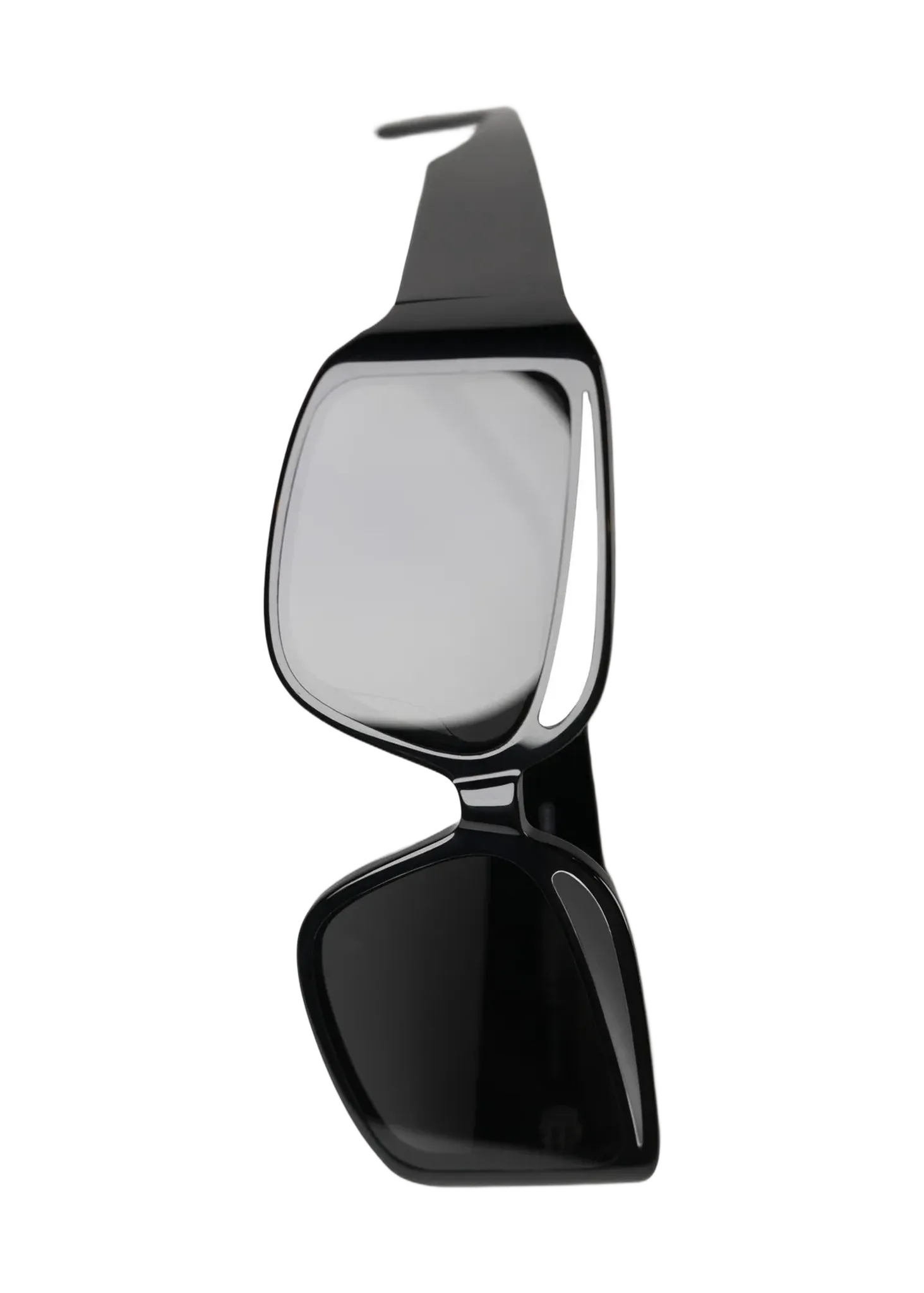 Очки с бровями Fakoshima x ChernimCherno (BLACK-SILVER)