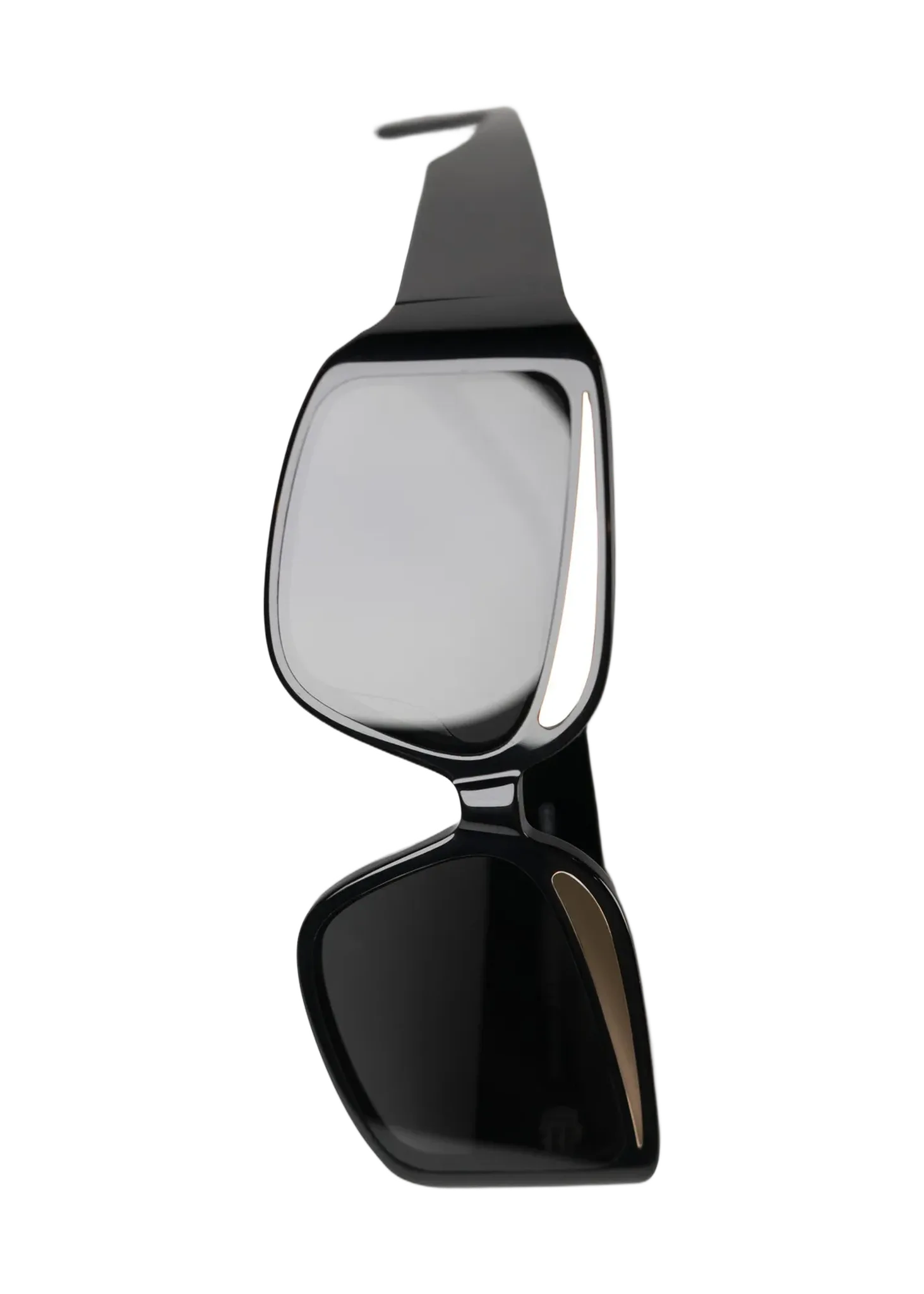 Очки с бровями Fakoshima x ChernimCherno (BLACK-GOLD)