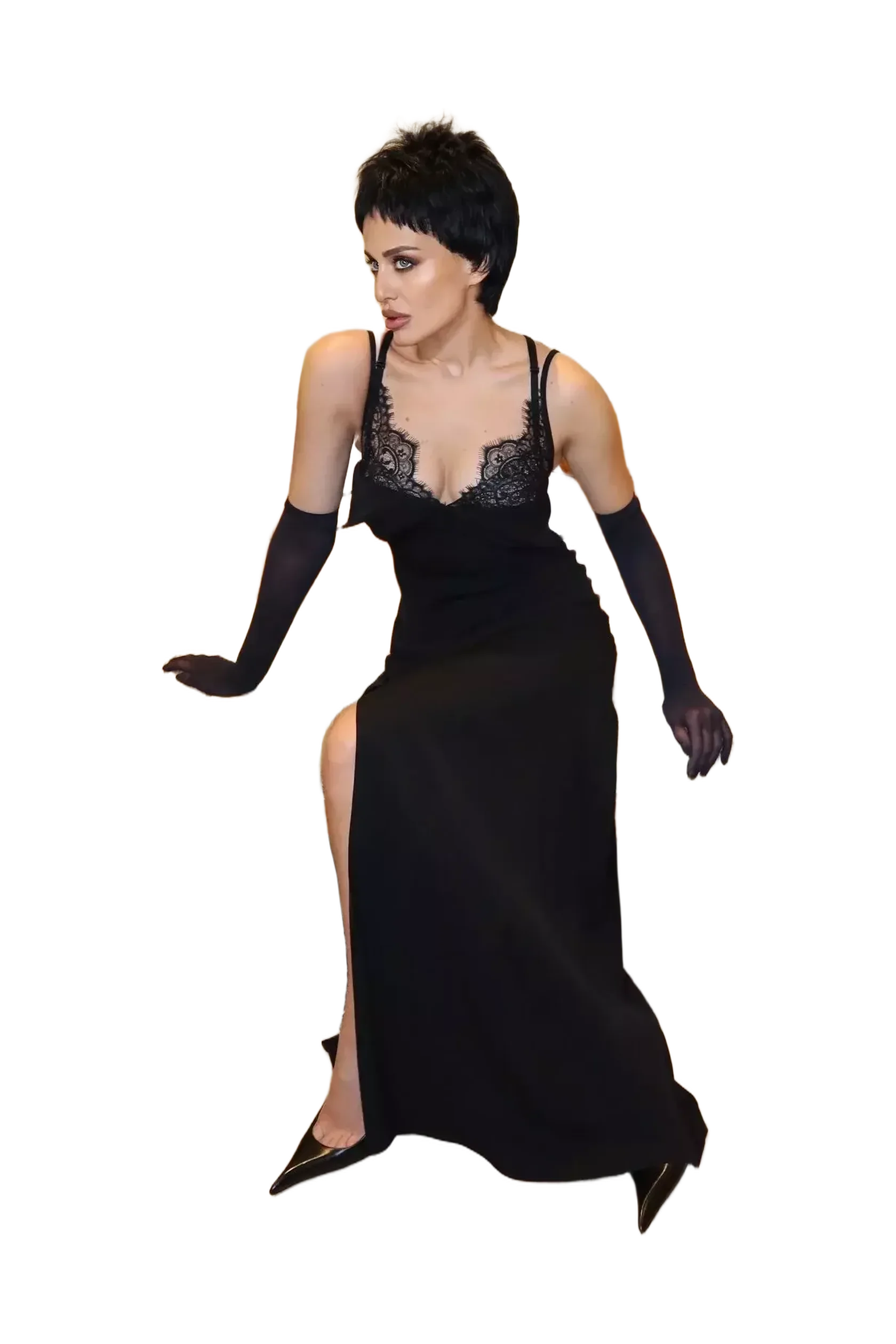 Платье Elvira черное