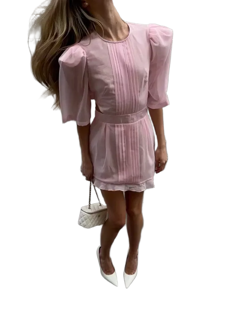 Платье Naomi розовое