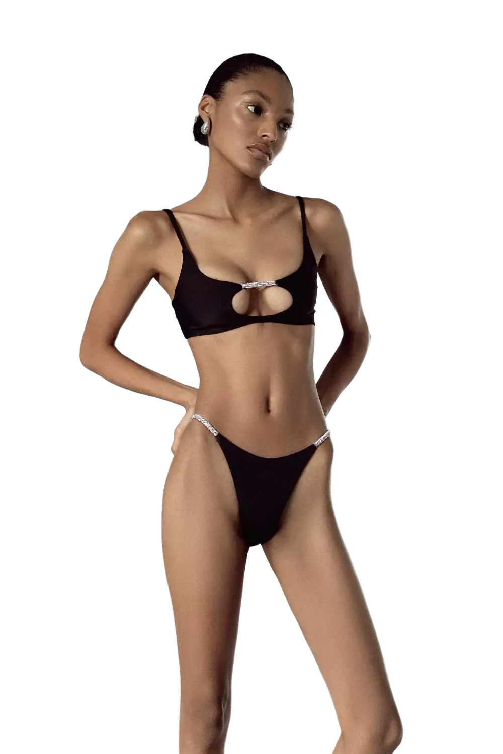 Купальный верх STELLA (black)