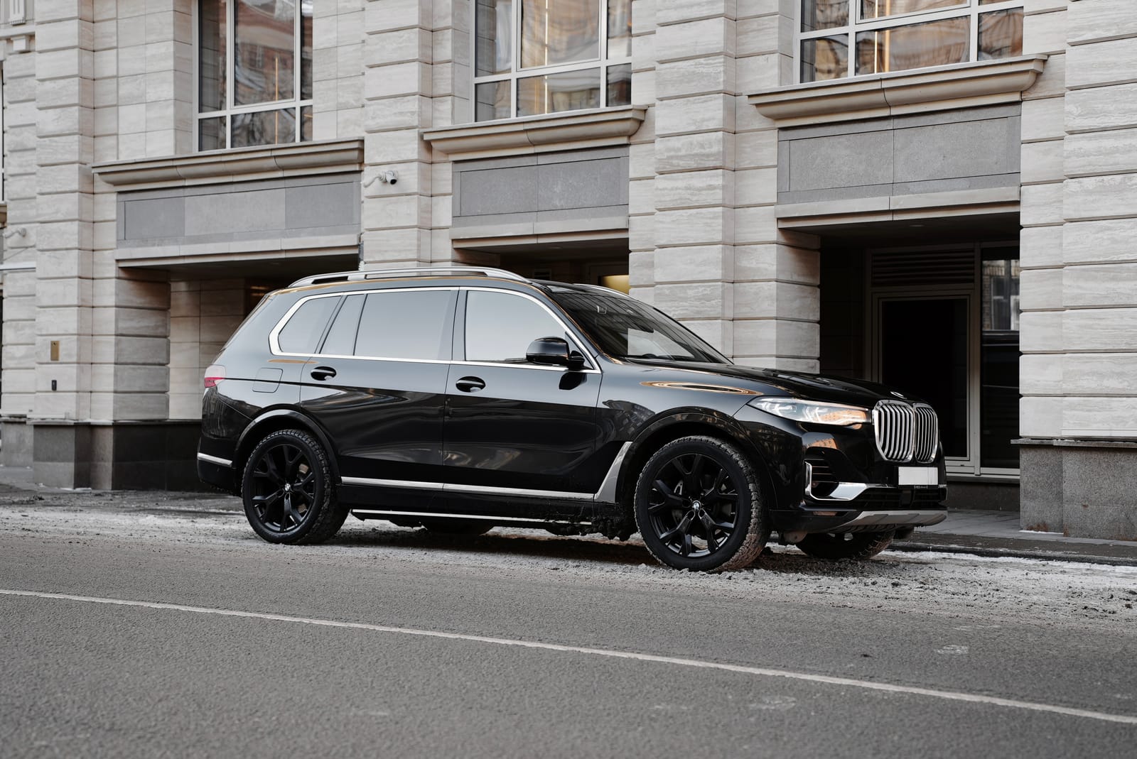 BMW X7 30d Black 6 мест