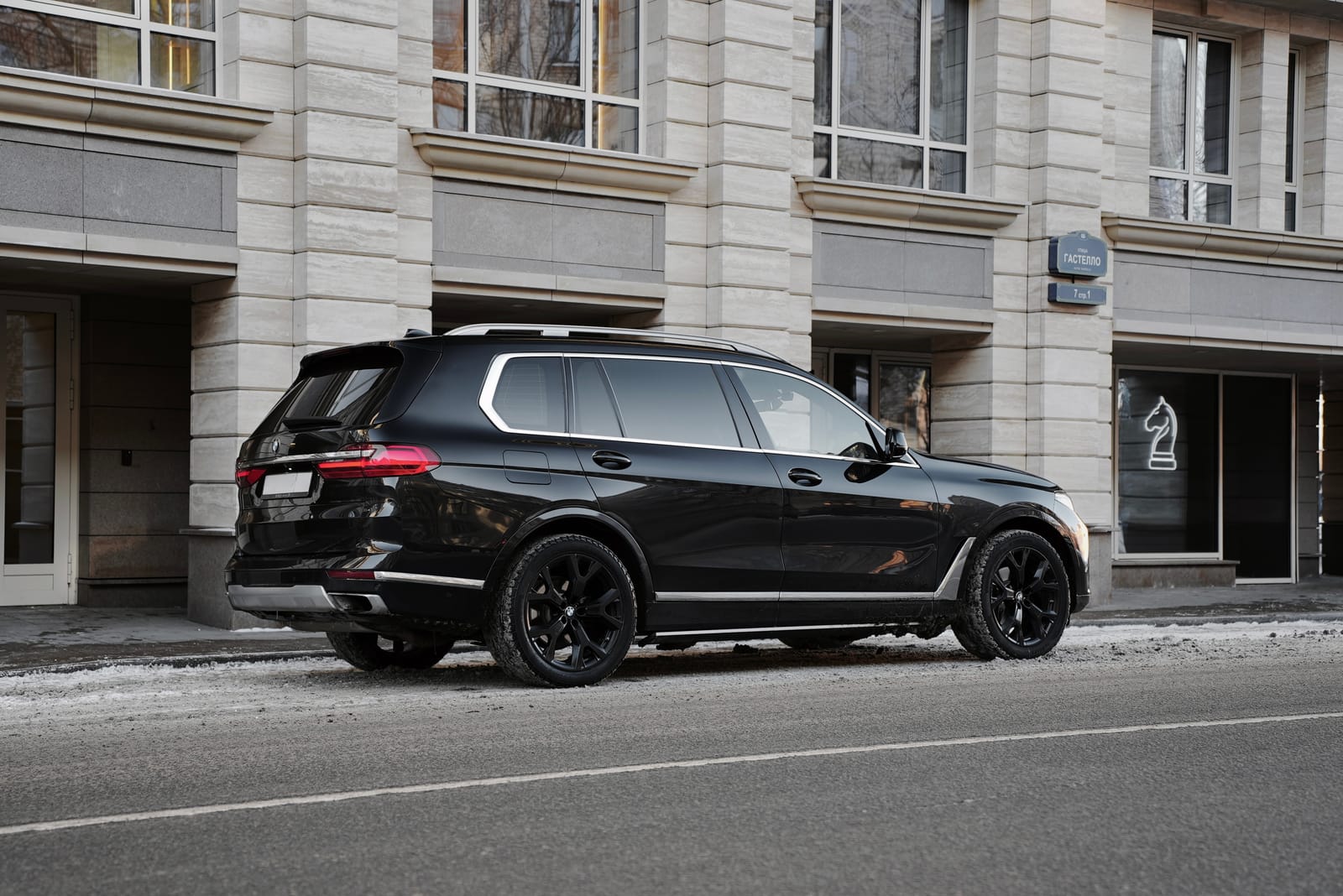 BMW X7 30d Black 6 мест