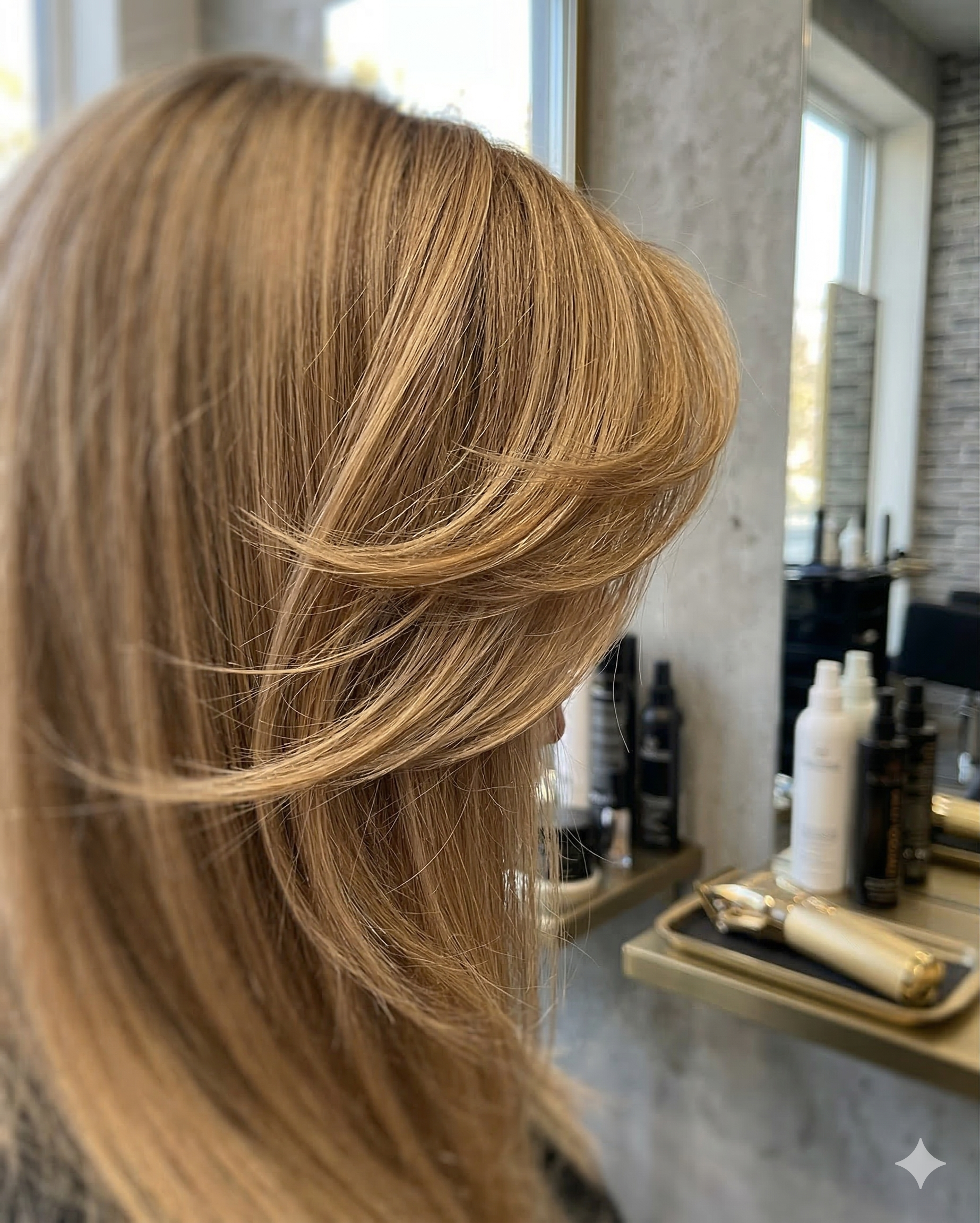 Стрижка чёлки