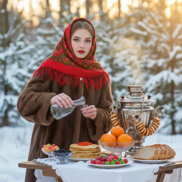 Чаепитие в стиле Russian girl