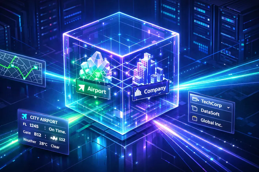 Переход на модели Airport/Company и кеширование данных на клиенте
