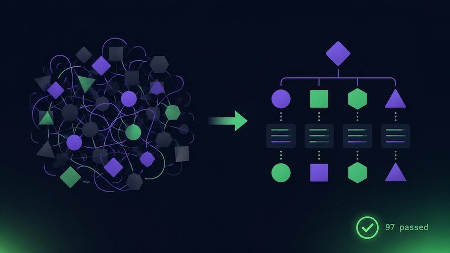 Рефакторинг vue-feature-toggles: разбил монолит, написал 97 тестов и настроил CI