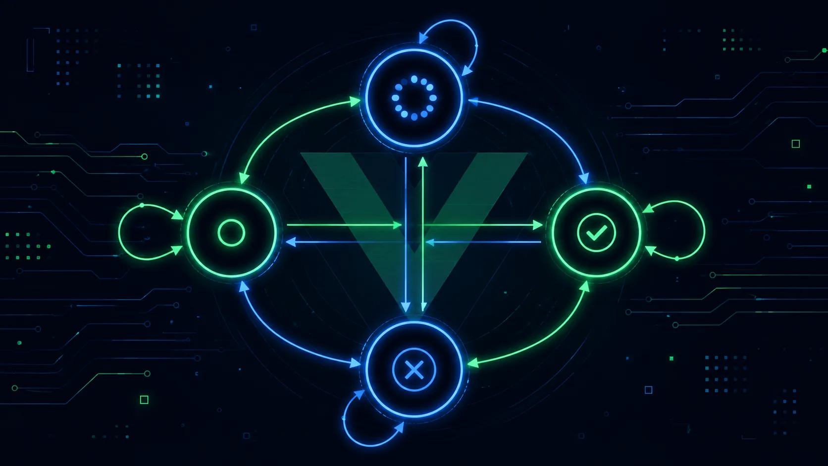 vue-state-machine — конечные автоматы для Vue 3 без XState
