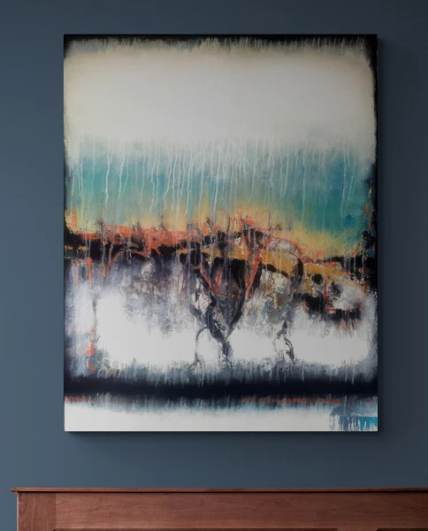 Картина на холсте художник Михалев “Северный поток Бриз” 120х90 см - превью 1