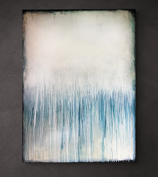 Картина абстракция на холсте120×90 см - превью 1