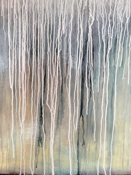 Картина абстракция на холсте120×90 см - превью 4