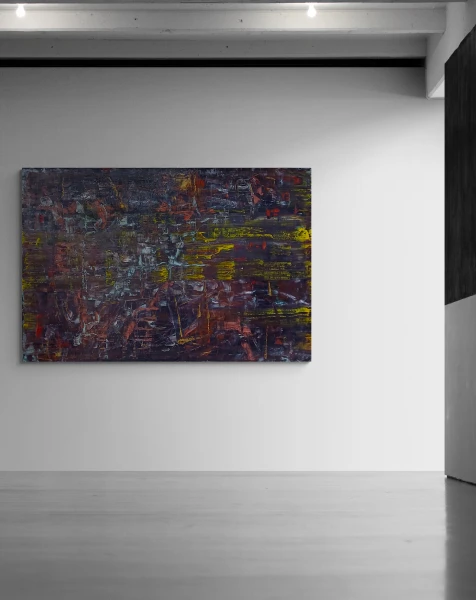 Картина абстракция масло на холсте - превью 1