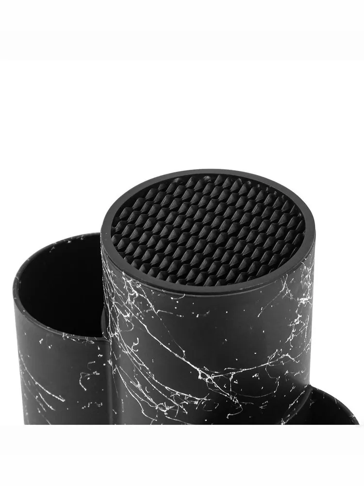 Подставка для ножей и столовых приборов LARA черная