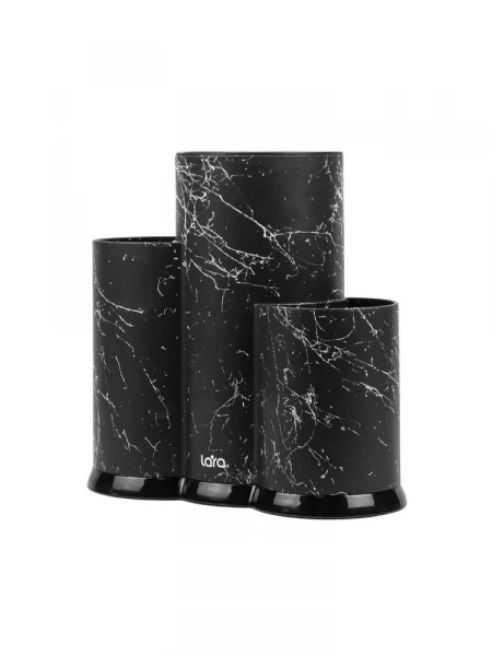 Подставка для ножей и столовых приборов LARA черная - превью 7