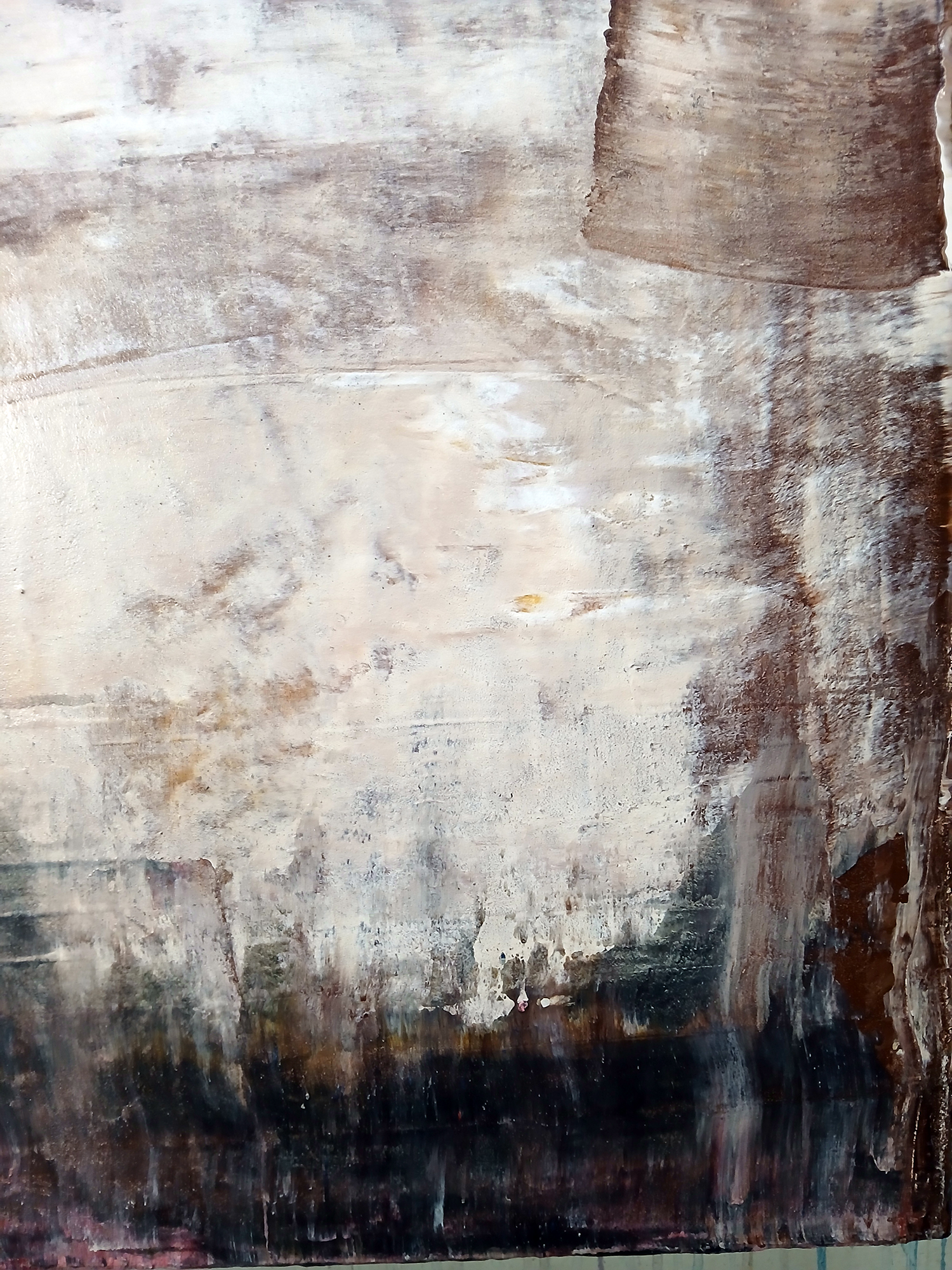 Абстрактная картина на холсте маслом 120×100 cm