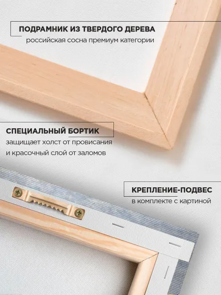 Картина на холсте для интерьера - Клод Моне - Пойнт-де-ла-Эв, Онфлер 1864 70х100 см