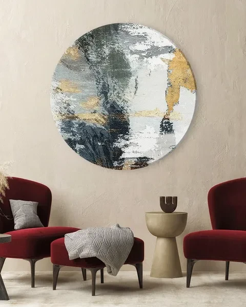 Интерьерная картина на холсте Абстракция 70х70 см - превью 2