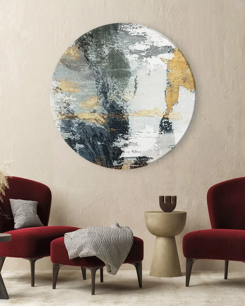 Интерьерная картина на холсте Абстракция 70х70 см