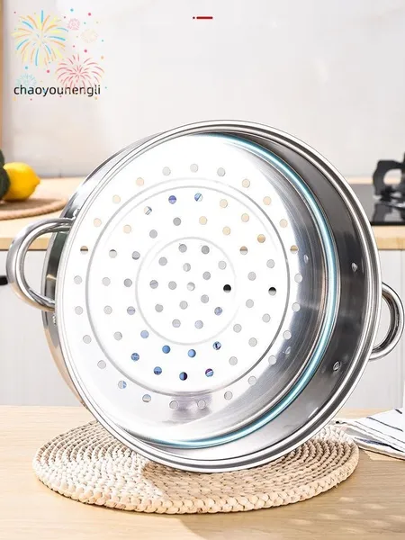 Мантоварка, Нержавеющая сталь, 5 яруса, 28 л