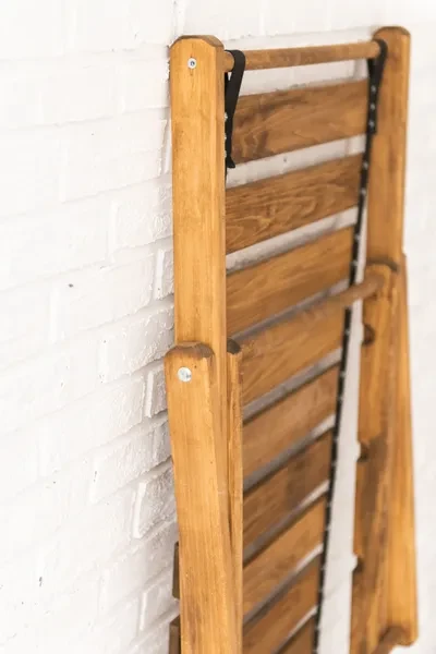 Villis/Садовая мебель/Кресло-шезлонг из дерева складное 2 шт. + две бежевые подушки и деревянный стол - превью 7