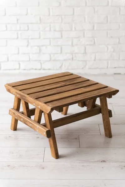 Villis/Садовая мебель/Кресло-шезлонг из дерева складное 2 шт. + две бежевые подушки и деревянный стол - превью 8