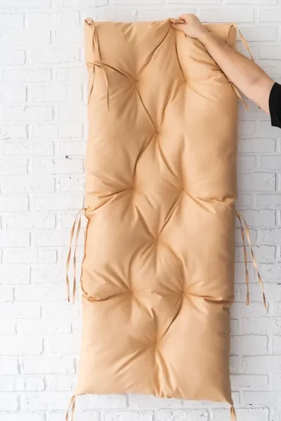 Villis/Садовая мебель/Кресло-шезлонг из дерева складное 2 шт. + две бежевые подушки и деревянный стол - превью 20