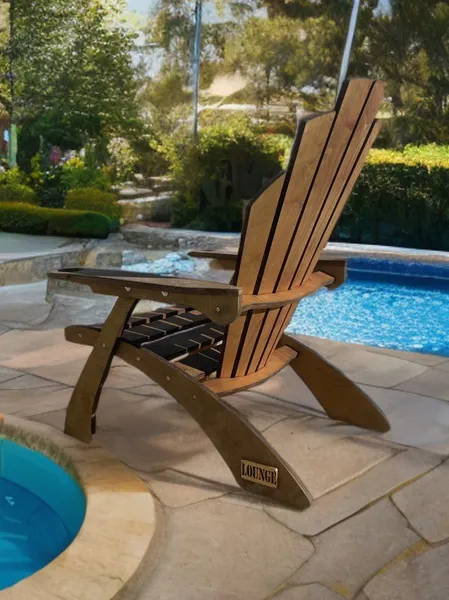 Кресло садовое для дома и дачи деревянное