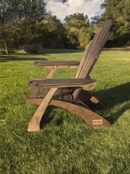 Кресло садовое для дома и дачи деревянное - превью 15