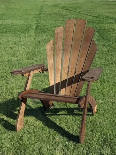 Кресло садовое для дома и дачи деревянное - превью 16