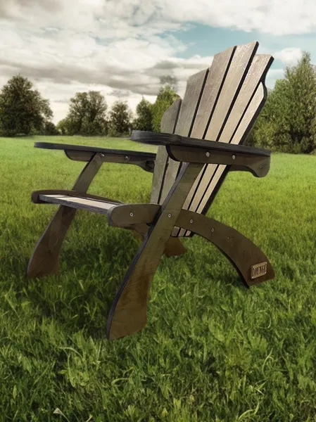 Кресло садовое для дома и дачи деревянное