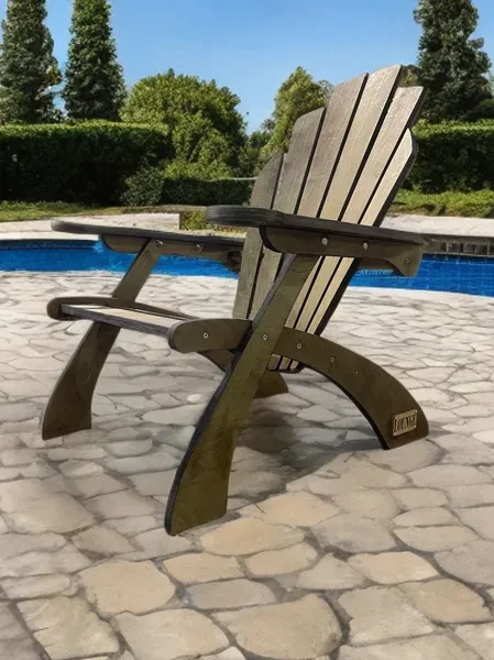 Кресло садовое для дома и дачи деревянное - превью 18