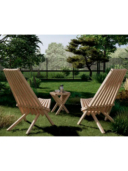 IKEA Стул дачный/садовый NAMMARO Наммаро Икеа, сосна
