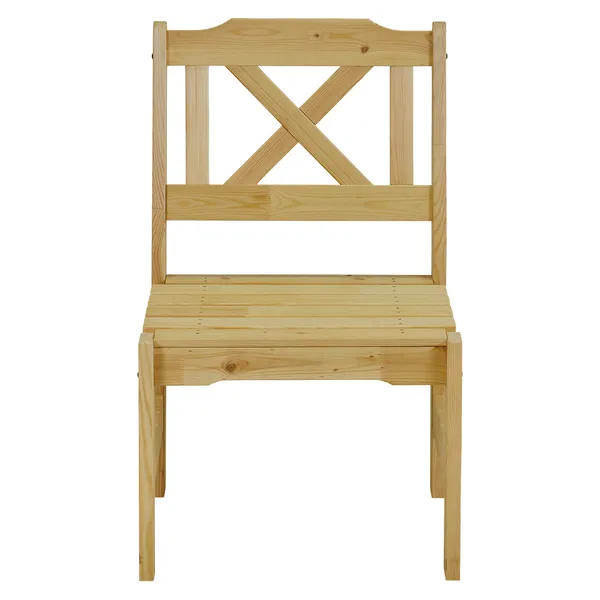 Кресло деревянное для сада, дачи, кафе без подлокотников, Больмен