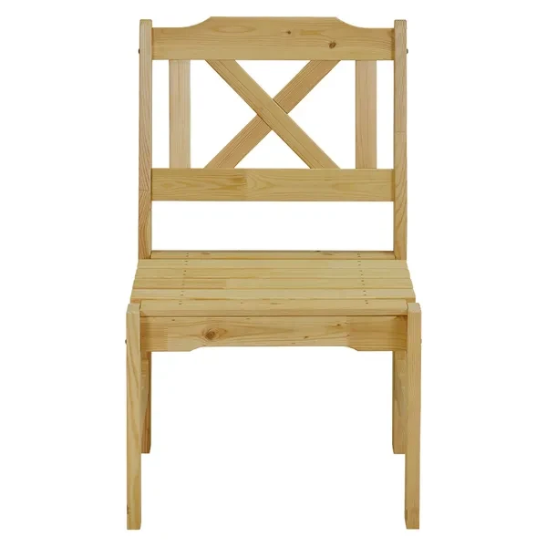Кресло деревянное для сада, дачи, кафе без подлокотников, Больмен - превью 9