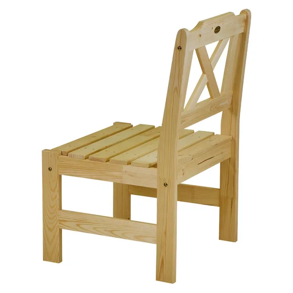 Кресло деревянное для сада, дачи, кафе без подлокотников, Больмен