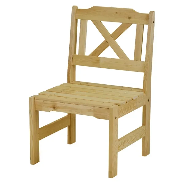 Кресло деревянное для сада, дачи, кафе без подлокотников, Больмен - превью 12