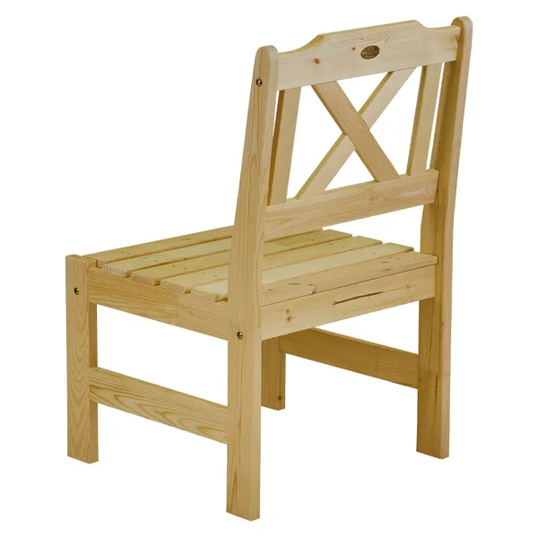Кресло деревянное для сада, дачи, кафе без подлокотников, Больмен